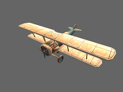 SteamPunk AIrcraft - 2 graphic design