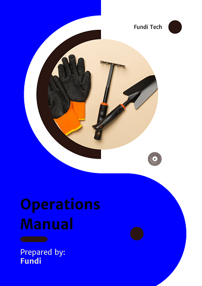 Operations Manual Book Cover book cover design ebook cover graphic design typography