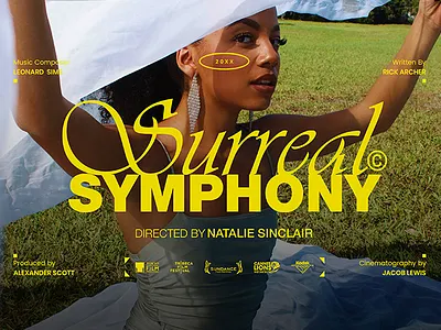 Title Card Designs V.4 design pixflow title typography