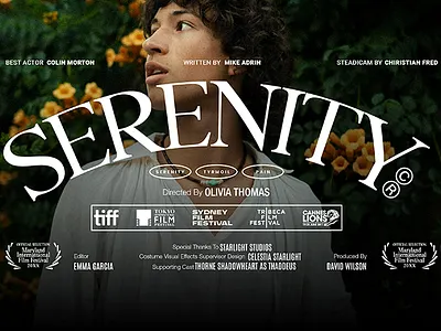 Title Card Designs V.4 design pixflow title typography