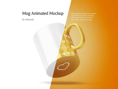 Mug Animated Mockup animated mockup animation mockup bar mockup beer mockup beverage mockup blank mockup brand mockup branding mockup can mockup ceramic mockup clean mockup clear mockup isolated mockup mockup psd mug animated mockup tea cup mockup