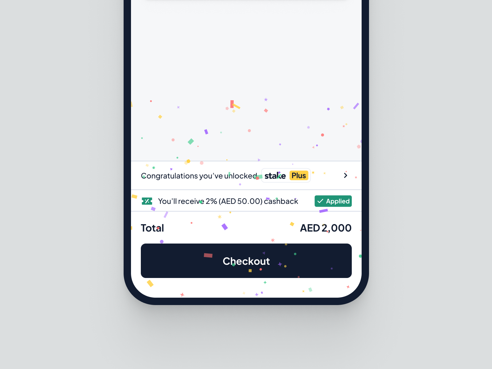 Unlock Tier on Checkout animation app design exploration ui ux visual