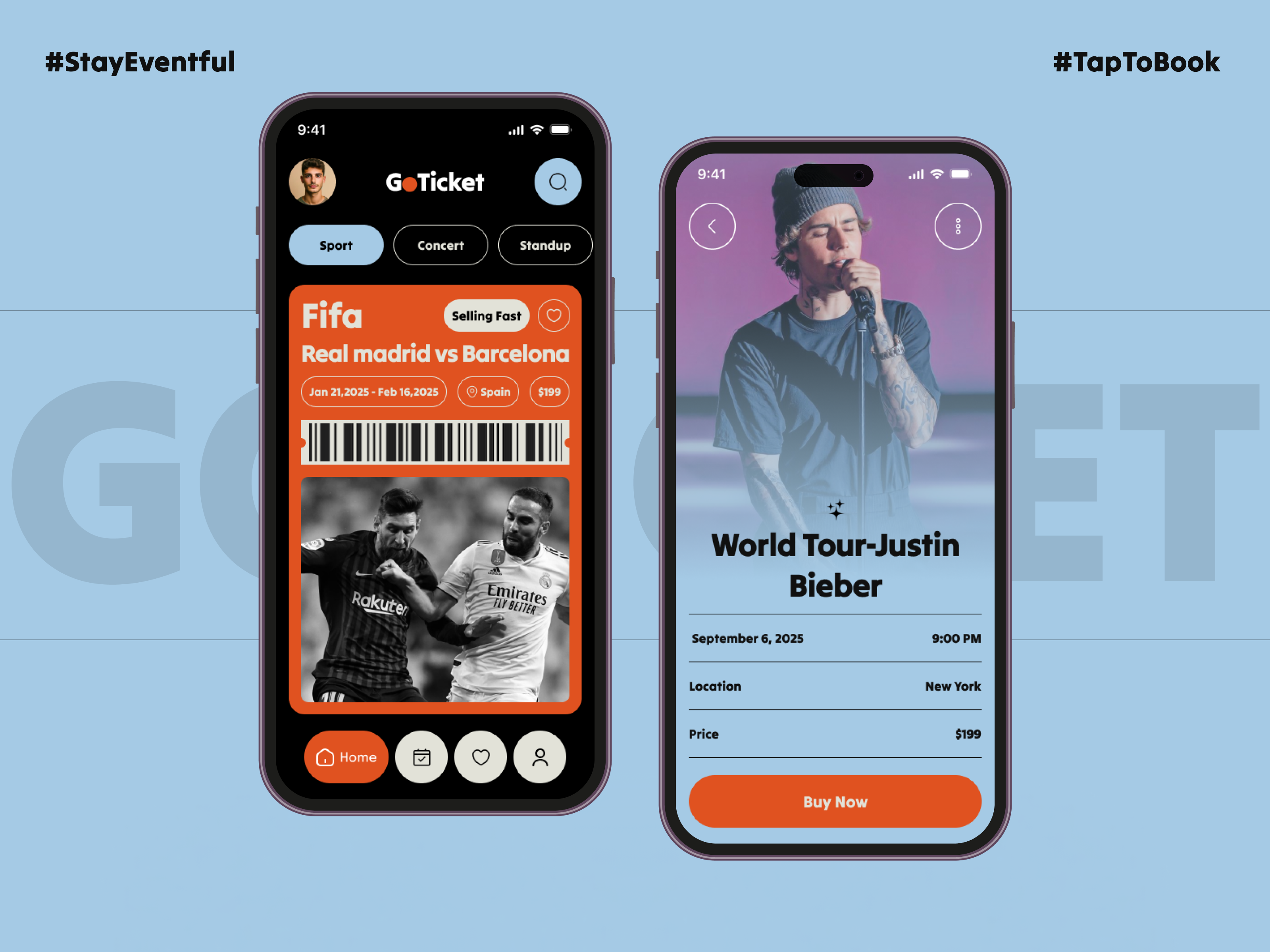 GoTicket: Your Ultimate Event Booking App 📱 by MQoS UI/UX for MultiQoS ...