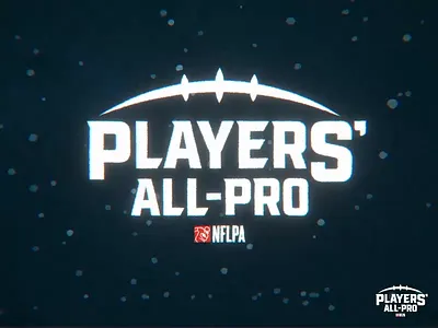 NFLPA Players All-Pro 2025 football motion graphics nfl sports