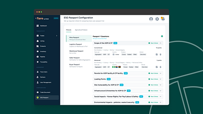 Sustainability in Mineral Resource Trading / ESG Passport web application