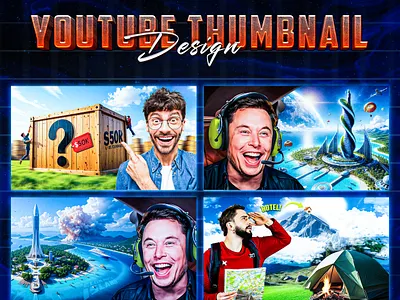 YouTube Thumbnail Design 3d creative design graphic design motion graphics thumbnail youtube thumbnail youtube thumbnail design