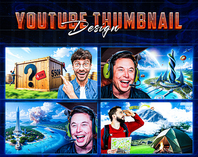 YouTube Thumbnail Design 3d creative design graphic design motion graphics thumbnail youtube thumbnail youtube thumbnail design