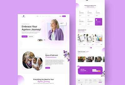 Health and Wellness Website Design beauty product website beauty website beauty website design digital shop website ecommerce website health and wellness healthcare website shopify website ui ux design website ui design