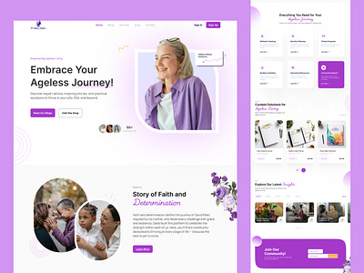 Health and Wellness Website Design beauty product website beauty website beauty website design digital shop website ecommerce website health and wellness healthcare website shopify website ui ux design website ui design