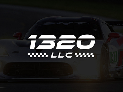 1320 LLC racing wordmark 1320 llc logo number logo numeric race racing wordmark