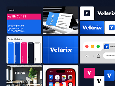 Veltrix- A Modern and Symbolic Logo Design app branding daily ui design logo ui ui design uiinspiration uiux ux