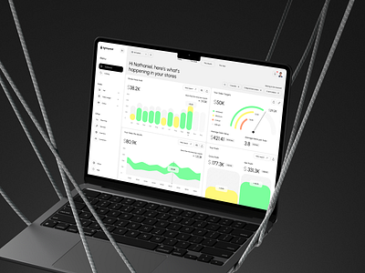 Lightspeed CRM - Sales Management Dashboard ai app app design b2b business crm crm system dashboard design finance financial interface product product design saas sales ui ux web web app