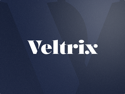 Veltrix- A Modern and Symbolic Logo Design app branding daily ui design logo ui ui design uiinspiration uiu uiux ux