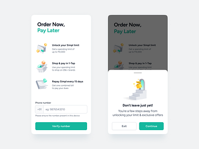 Onboarding illustration animation app design bottomsheet colorful design system finance graphic design illustration onboarding ui uiux ux visual design