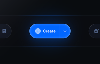 Create Button UI app design button design create create button glow effect minimal design modern ui modern ui component ui ui component ui design website design