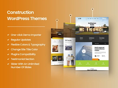 Versatile Construction WordPress Themes for Every Project constructionindustry constructionwebsites websitedesign wordpressthemes