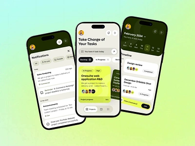 Task Management Mobile App Design app app design app ui design e commerce icons logo design mobile mobile app mobile app ui notes notes app task app task management app task management tool task manager to do app