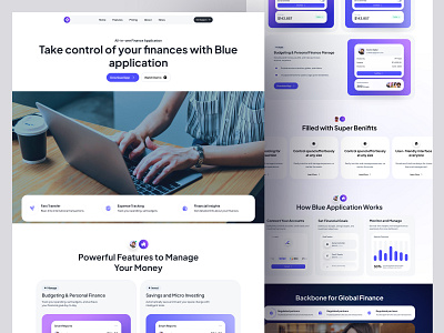 UniFin Fintech Template for Webflow → Homepage V2 design digital business finance fintech homepage landing landing page layouts marketing sections template ui ui design unified ui unifiedui ux web design website