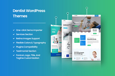 Build Your Dream Website with Dentist WordPress Themes for 2025 dental dentalwebsitetemplates digitaldentistry healthcarewebdesign webdevelopmentideas wordpressdesign