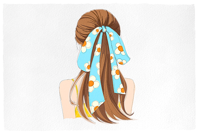 A simple bow🎀✨ art branding design graphic design illustration illustrationartist vector