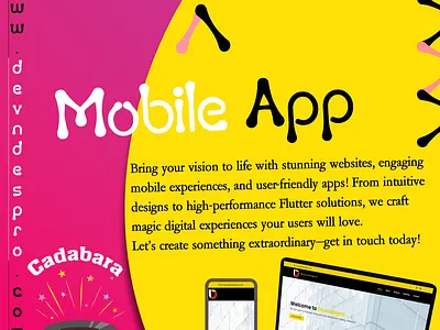 Poster for Devndespro branding graphic design illustration ui