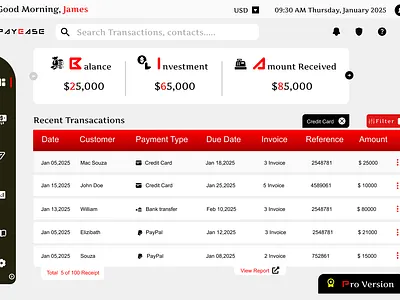 Payment Application app branding dashboard graphic design payment application ui ux