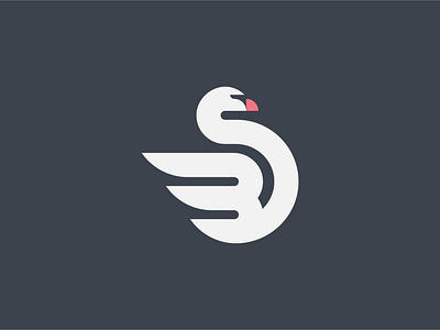 Swan logo animal animal logo beauty brand design branding chick chick logo curve design logo elegant harmony logo logo designer luxury minimal stylish swan swan logo visual identity wing