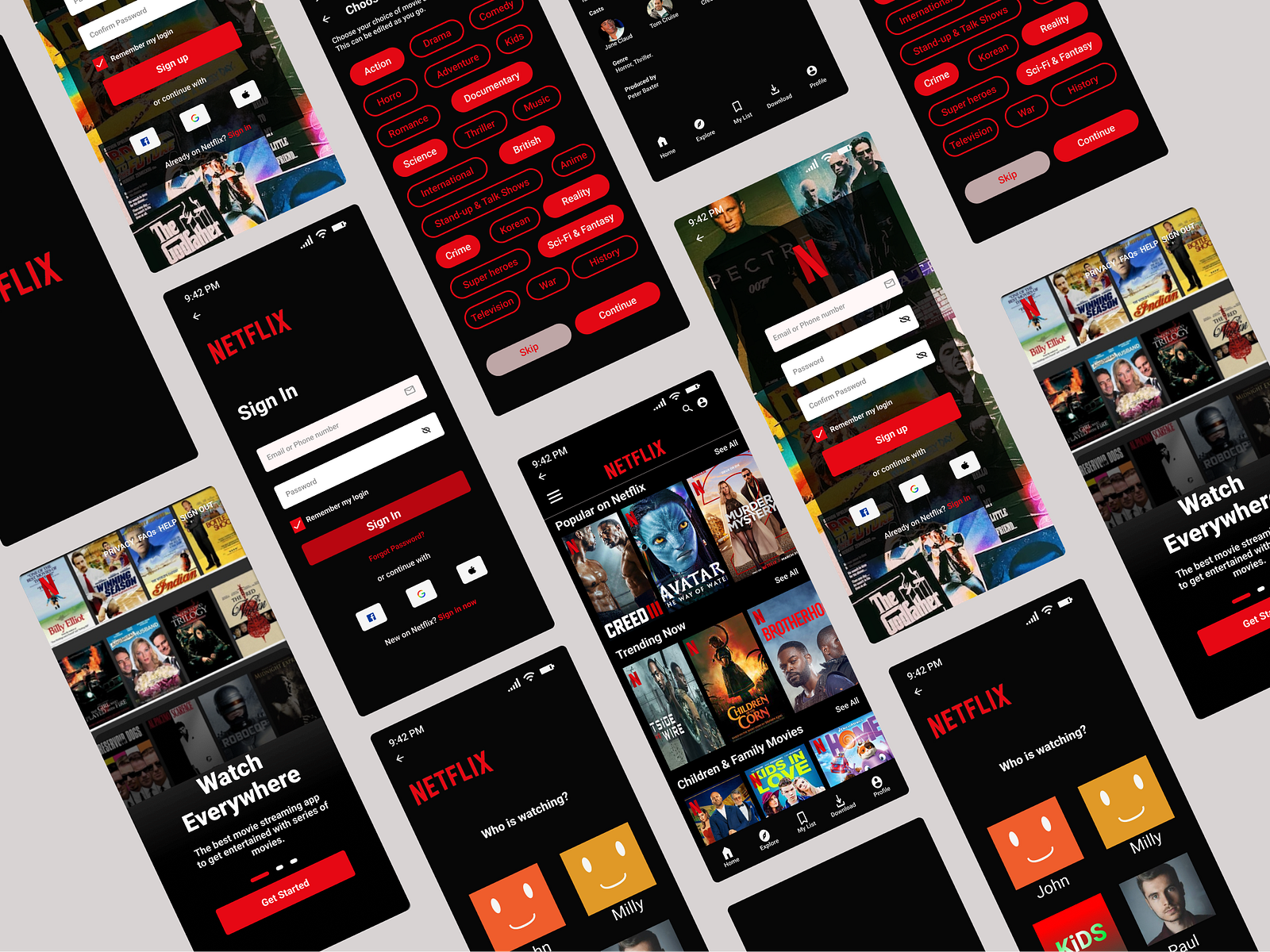 NETFLIX APP LAUNCH visual data 6