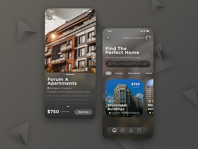 Design real estate mobile app branding design graphic design illustration logo ui ui ux design ui design ux ux design