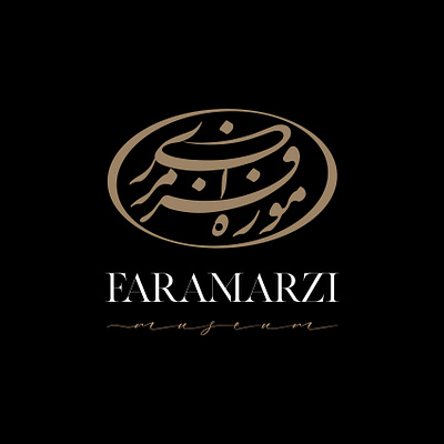 Faramarzi Museum branding graphic design logo museum