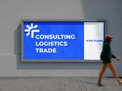 AVS FLAMA (Consulting, Logistics, Trade) Logo, business card branding business card consulting graphic design logistics logo trade