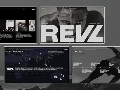 Fitness Presentation Design deck digital designer figma microsoft powerpoint expert pitch deck powerpoint presentation presentation presentation design sales deck sales presentation designer