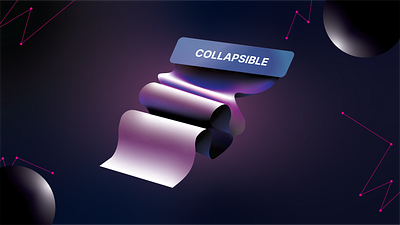 Visualizing the Essence of the “Collapsible” Pattern 2d angular article branding button collapsible cover design development graphic design illustration medium programming rxjs ui ux vector