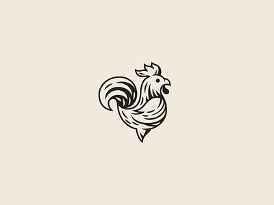 Rooster logo brand branding design elegant graphic graphic design illustration logo logo design logo designer logodesign logodesigner logotype modern rooster