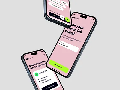 Talmena - Talent Recruitment Platform branding hr hrplatform recruitment talent uiux webdesign
