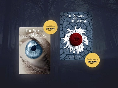 The Scars of Survival - Books Website graphic design motion graphics