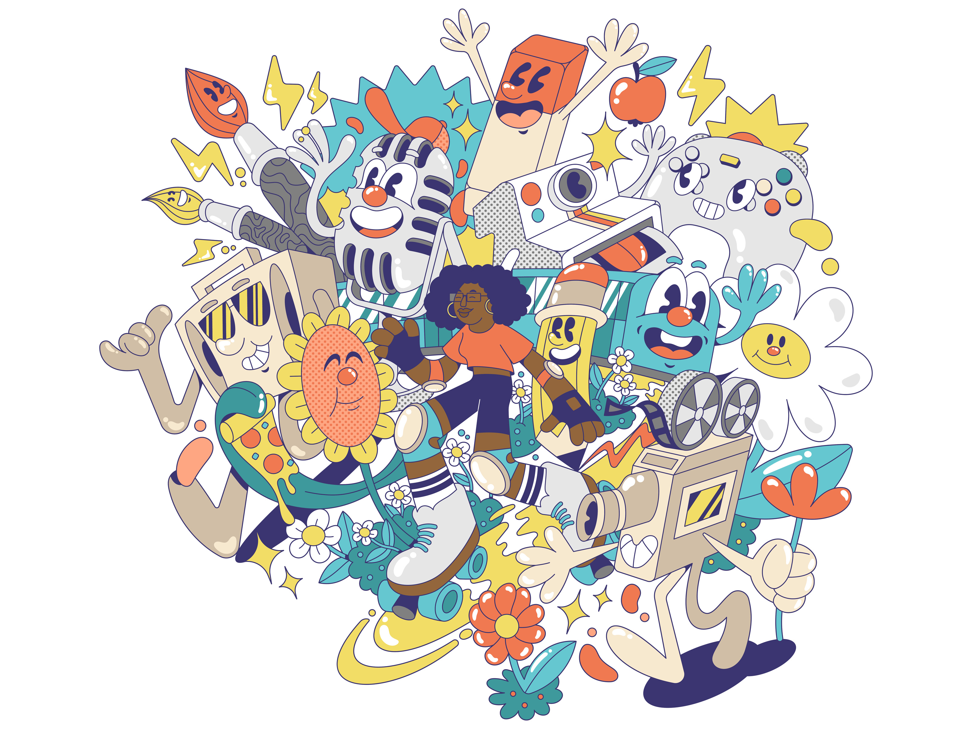 Example of Brand Illustration & Character Design