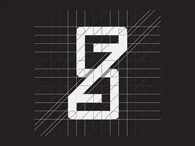 " S+Z+8" Logo Design brand identity logo logo design logo mark logodesign logotype minimalist logo modern logo