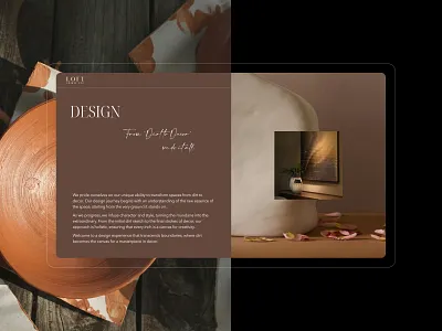 Loft31. Design branding composition design interior design presentation typography ui