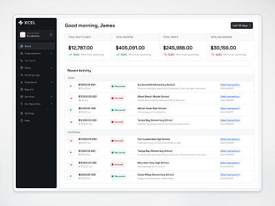 Comprehensive Insurance Dashboard UI business analytics clean design dashboard ui data visualization design resources figma design financial dashboard fintech design insurance app interactive design minimal ui modern ui product design professional design responsive design ui ui design user experience ux ui web design