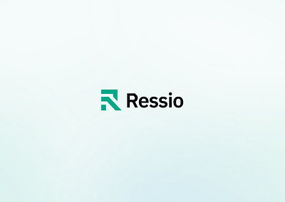 Ressio Software: Modern Construction Management Software block construction green home building logo logo designer logotype management minimal modern simple software