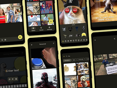 Memingo: Meme Creator App app design meme creator memes product design ui