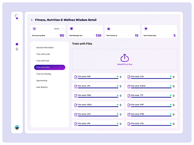 Train Bot with files ai ai design bot scraping chat bot technology train bot ui user research