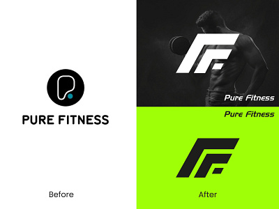 Fitness logo redesign best design branding design dribbble shot fitness logo fitness logo design fitness new logo flat logo graphic design graphic designer gym logo gym new logo illustration logo logo design logo designer logo modify logo redesign logo redesign icon vector