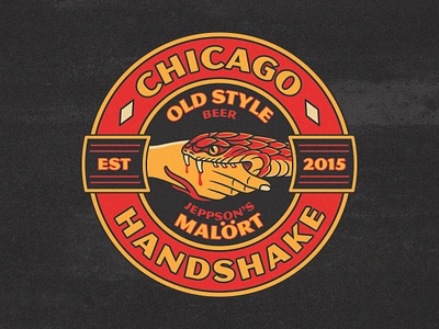 Chicago Handshake Union - Seal beer chicago chicago handshake dive bar handshake malort mechanic old style seal snake union