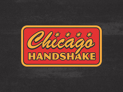 Chicago Handshake Union - Lockup beer chicago chicago handshake dive bar malort mechanic old style retro