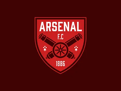 Arsenal Logo Rebrand badge badgedesign branding design graphic design logo logodesign