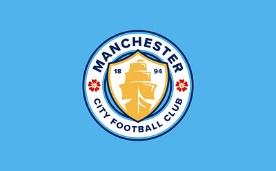 Manchester City Logo Rebrand badge badgedesign branding design graphic design logo logodesign