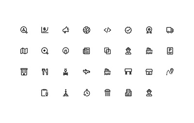 Whr Ai - Solution/Use case Icons icon design icon set icons ui ui element ui icons