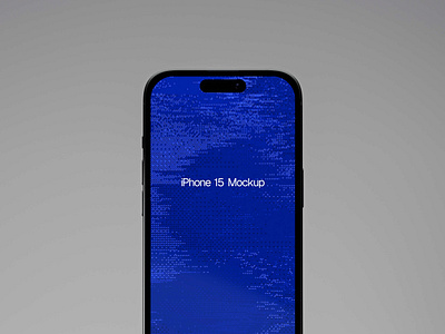 Minimal iPhone 15 Mockup design editorial graphic design minimal webdesign website